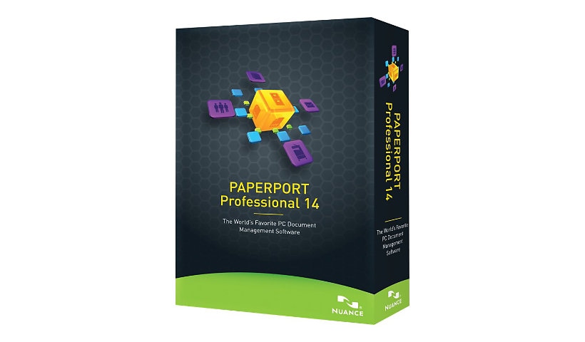 Kofax PaperPort Professional (v. 14) - license - 1 user