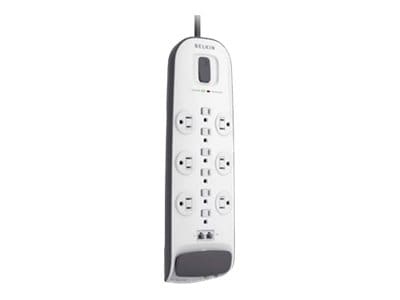 Belkin 12-Outlet Advanced Power Strip Surge Protector - 8ft Cord - White