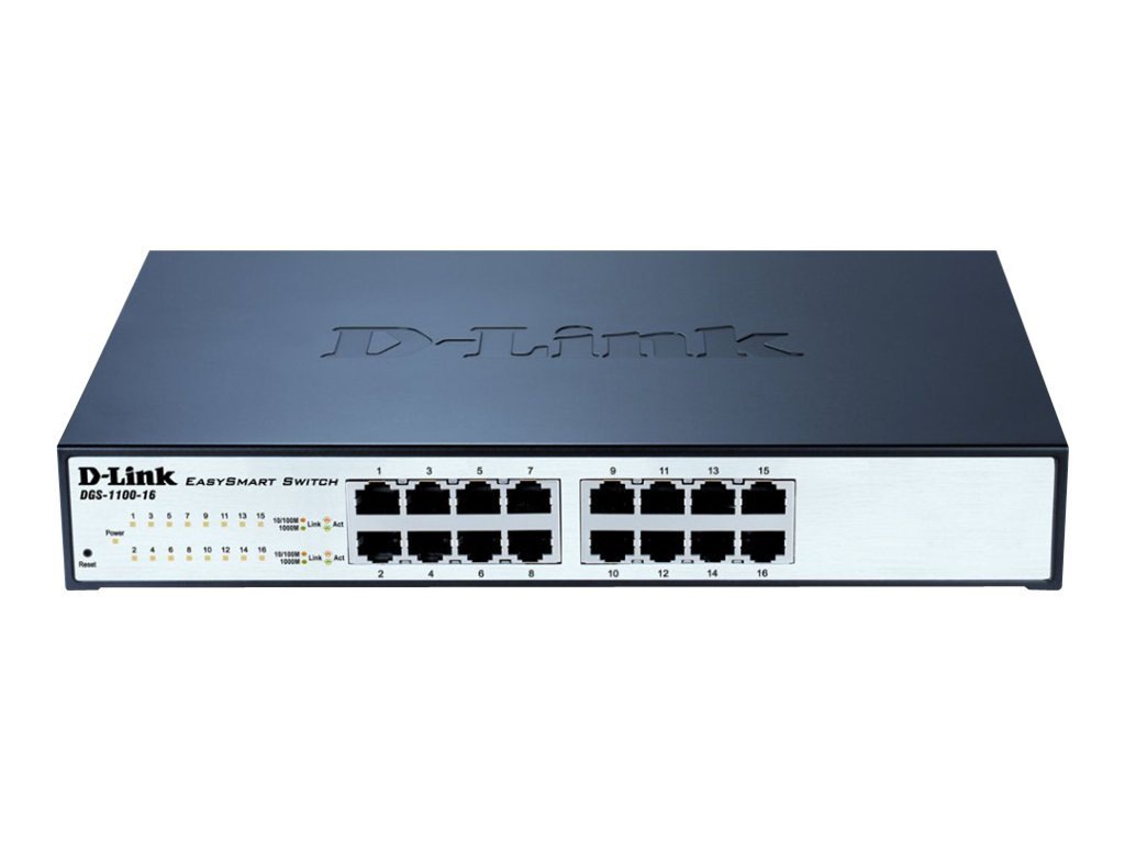 D-Link EasySmart Switch DGS-1100-16 - switch - 16 ports - managed
