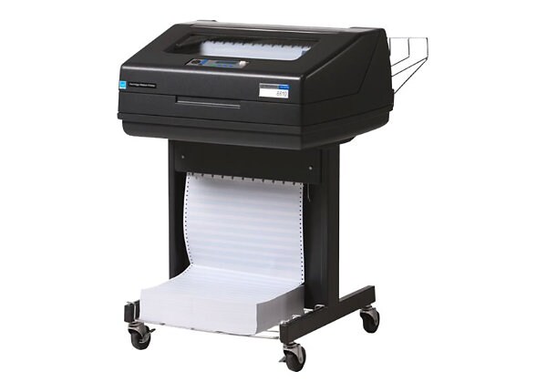 TallyGenicom 6600 Series 6610 - Open Pedestal - printer - monochrome - line-matrix