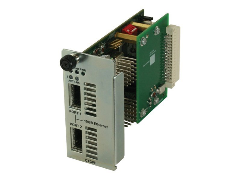 Transition Networks Point System Slide-In-Module Media Converter - media converter - 10 GigE