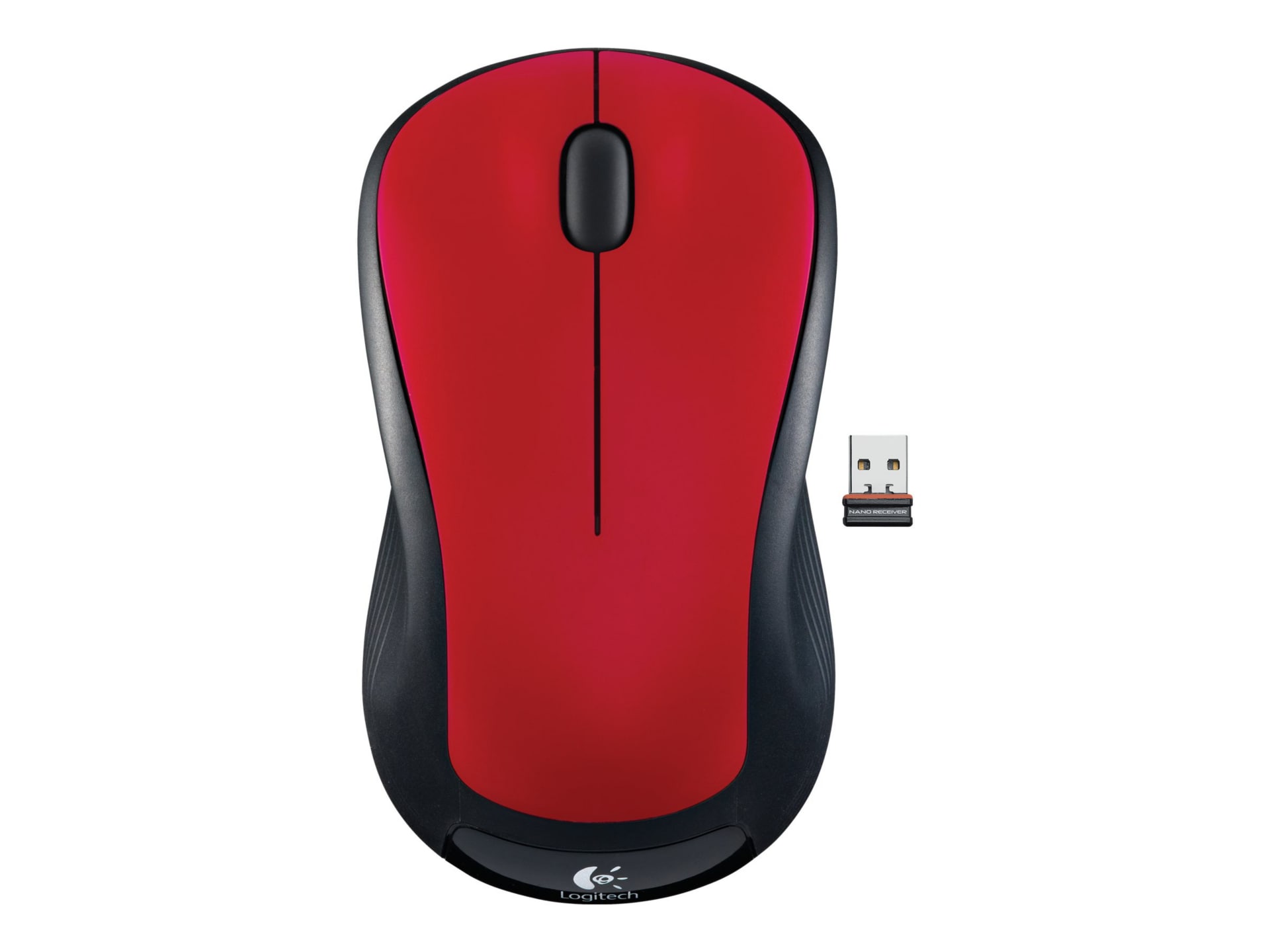 Logitech M310 - mouse 2.4 GHz flame red 910-002486 - Mice - CDW.com