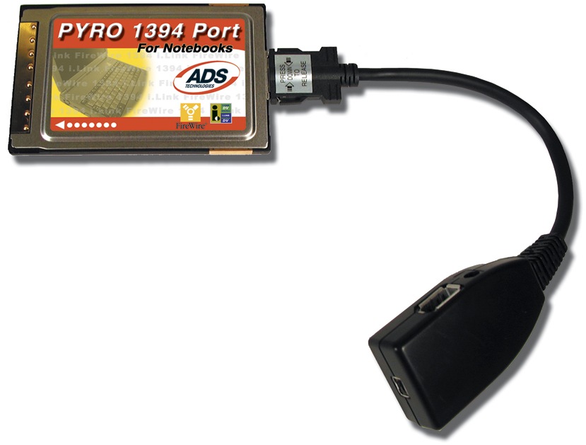 ADS PYRO 1394 DV For Notebooks - FireWire adapter - 2 ports