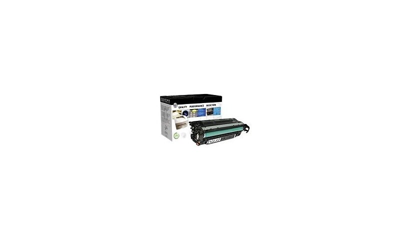 Clover Remanufactured Toner for HP CE250A (504A), Black, 5,000 page yield