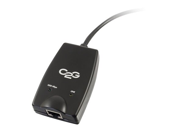 C2G USB to Gigabit Ethernet Network Adapter - network adapter