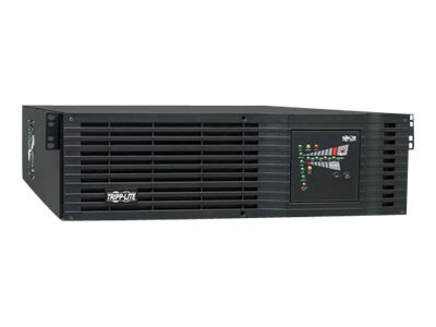 Tripp Lite UPS Smart Online 3000VA 2400W Rackmount 110V / 120V USB DB9 Hardwire 3URM - UPS - 2.4 kW - 3000 VA