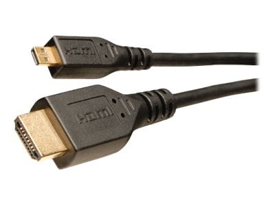 Tripp Lite 6ft HDMI to Micro HDMI Cable wit Ethernet Digital Video / Audio Adapter Converter M/M 6' - HDMI cable - P570-006-MICRO - Audio & Cables - CDW.com