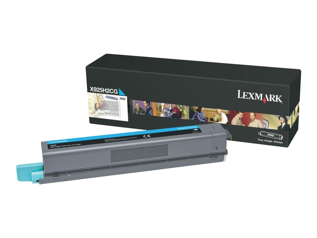 Lexmark - High Yield - cyan - original - toner cartridge