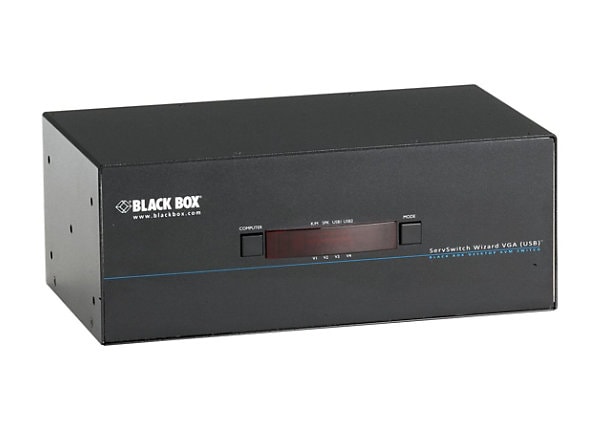 Black Box ServSwitch Wizard - KVM / audio / USB switch - 8 ports