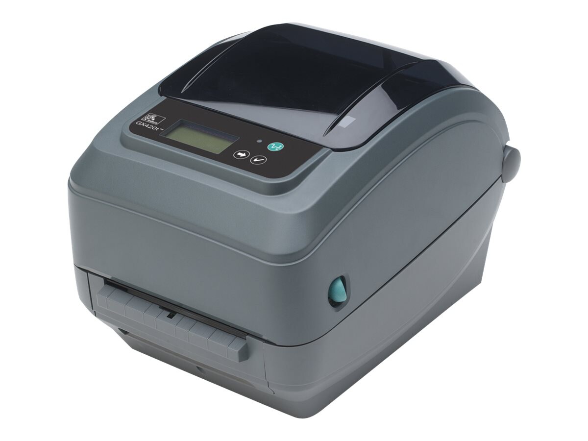 Zebra GX420t - label printer - B/W - direct thermal / thermal transfer