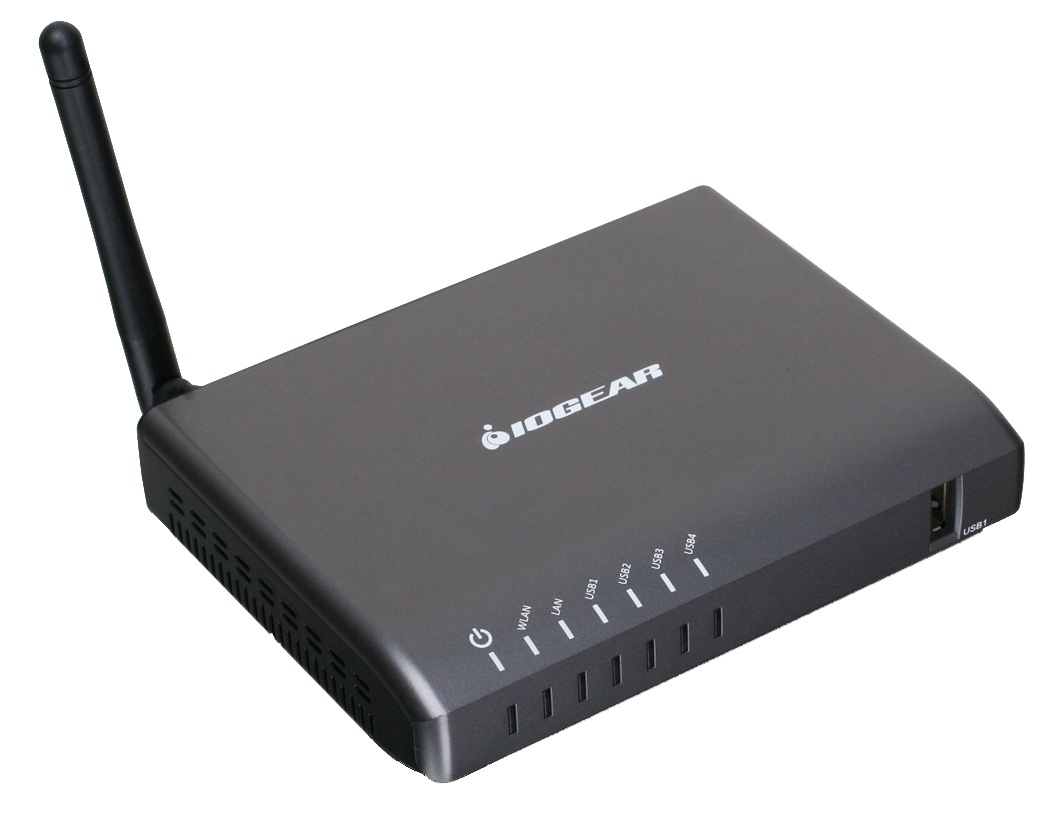 IOGEAR Wireless 4-Port USB Station
