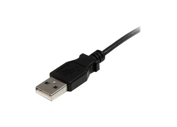 StarTech.com 1ft USB A to USB mini Cable - M/F - USB cable - 1 ft