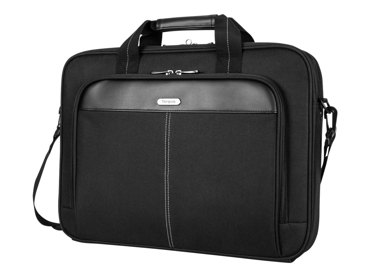 Targus TCT027US Carrying Case (Briefcase) for 15.6" to 16" Notebook - Black - TAA Compliant