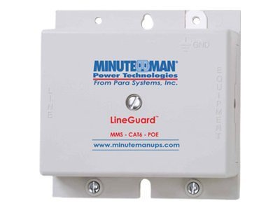 Minuteman LineGuard MMS-CAT6-POE - surge protector