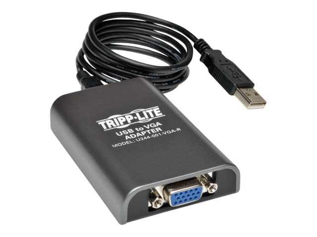 Tripp Lite USB to VGA Adapter Multi Monitor External Video Converter 1080p