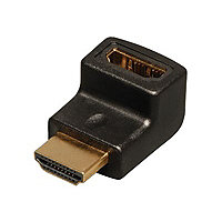 Tripp Lite HDMI Right Anlge Up Adapter / Coupler Compact M/F - HDMI adapter