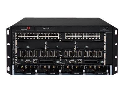 Brocade MLX Series MLXe-4 - router - rack-mountable