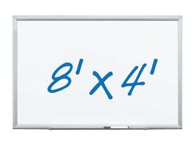 3M whiteboard - 95.98 in x 48 in - aluminum