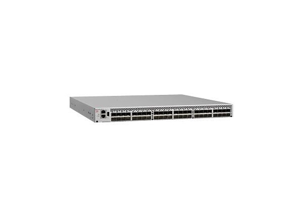 Brocade 6510 - switch - 24 ports - managed - with 24x 8 Gbps SFP+ transceiver