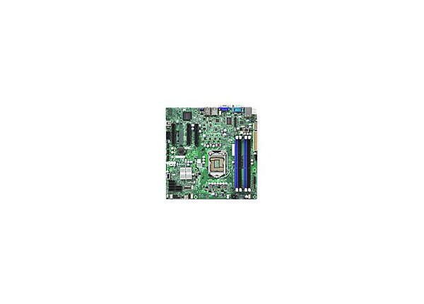 SUPERMICRO X9SCL-F - motherboard - micro ATX - LGA1155 Socket - C202