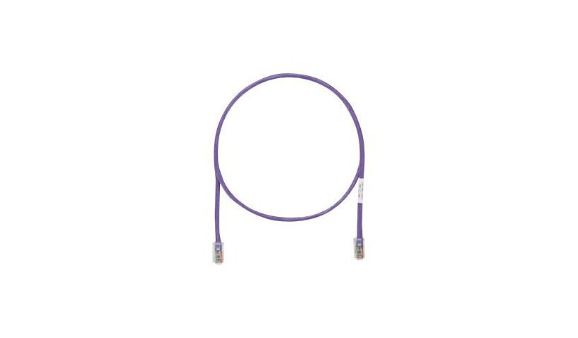 Panduit TX5e patch cable - 10 ft - violet
