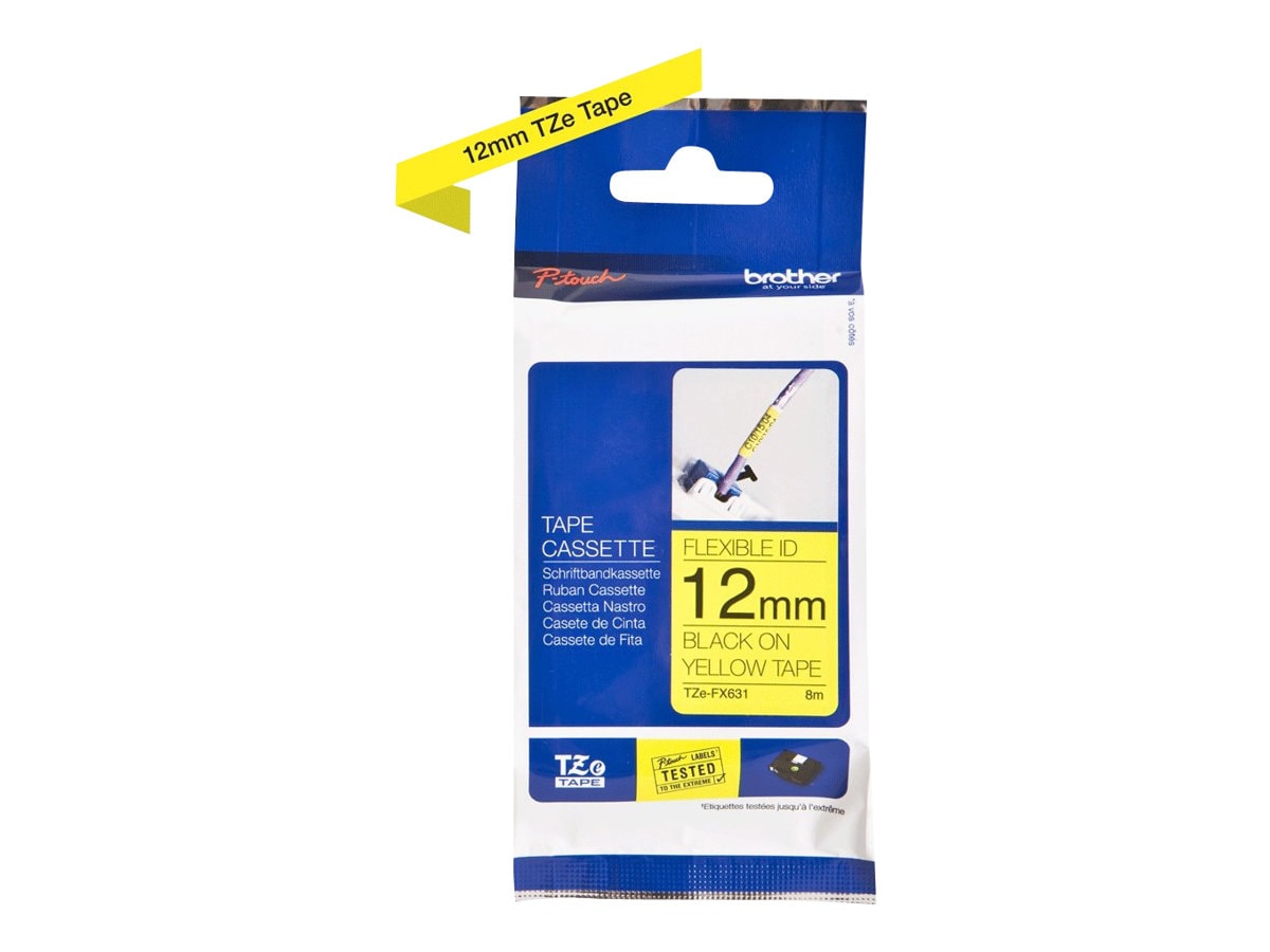 Brother TZe-FX631 - flexible ID tape - 1 cassette(s) -