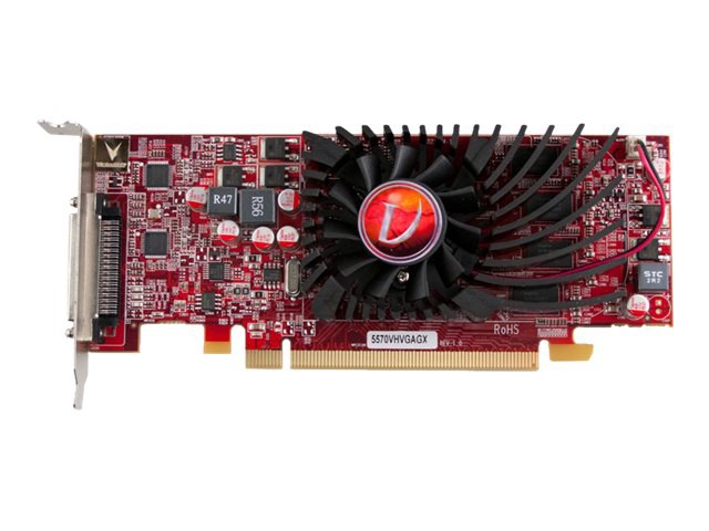 VisionTek 5570 1GB PCIe 4xVGA LP SFF