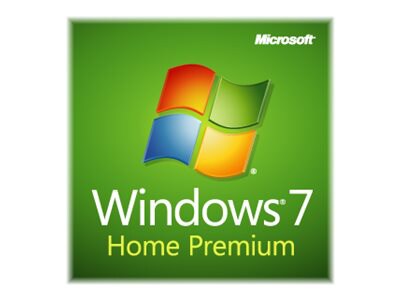 Microsoft Windows 7 Home Premium w/SP1 - license - 1 PC