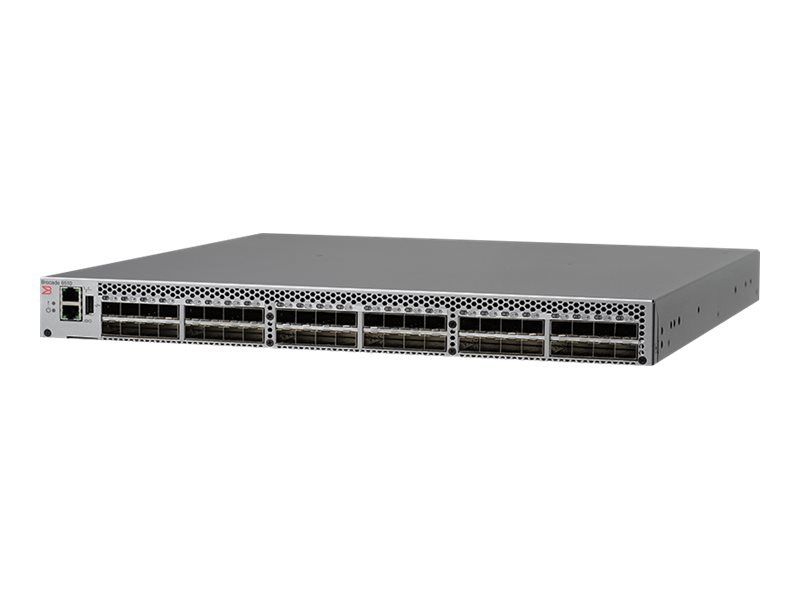 Brocade 6510 - switch - 24 ports - managed - with 24x 8 Gbps SWL SFP+ transceiver