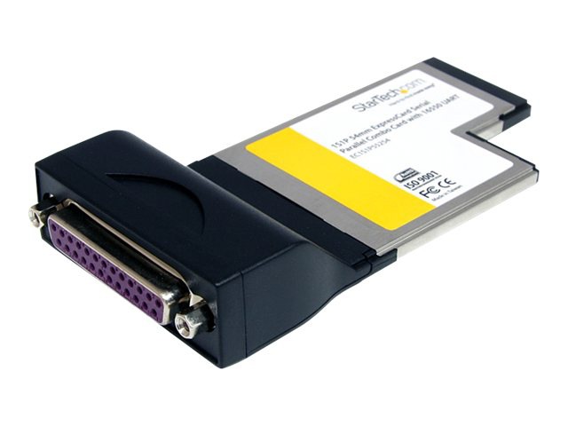 StarTech.com 1S1P 54mm ExpressCard Serial Parallel Combo Card with 16550 UART - parallel/serial adapter - 2 ports