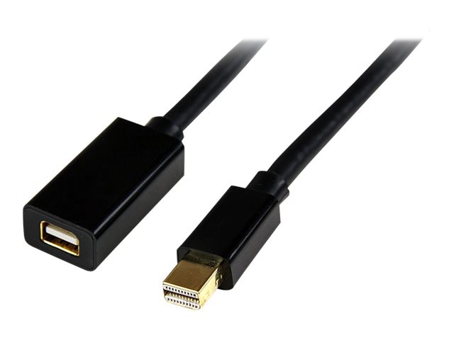 StarTech.com 3ft (1m) Mini DisplayPort Extension Cable, 4K x 2K Video, Mini DP Male to Female Extension Cord, mDP 1.2