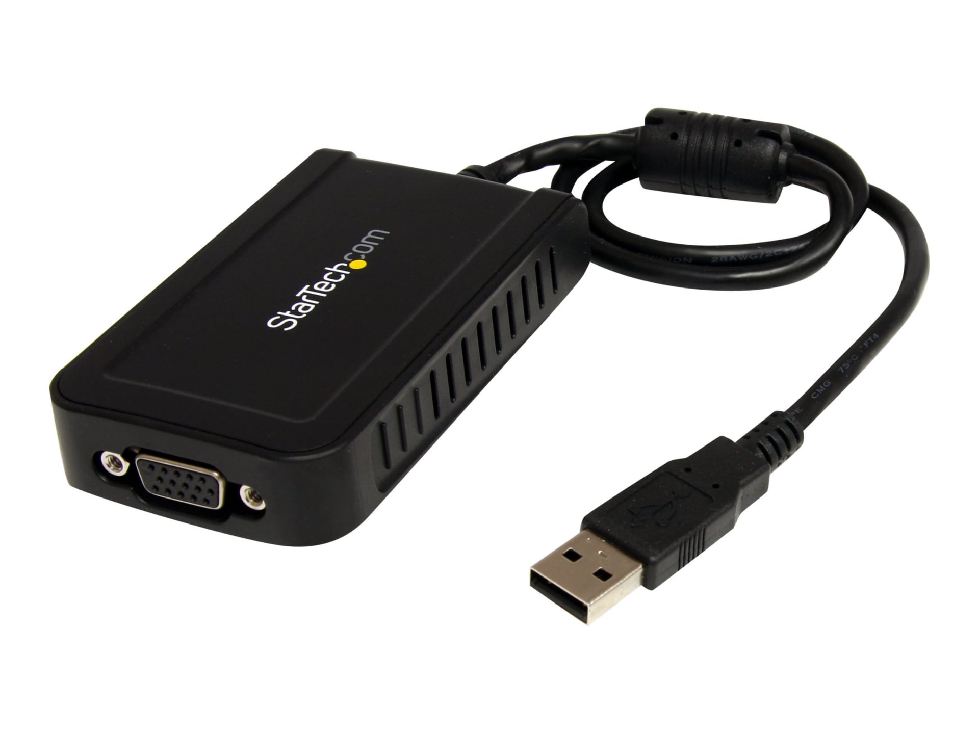 StarTech.com USB VGA Adapter Multi Monitor External Graphics Video Card USB2VGAE3 - Monitor Cables & Adapters CDW.com