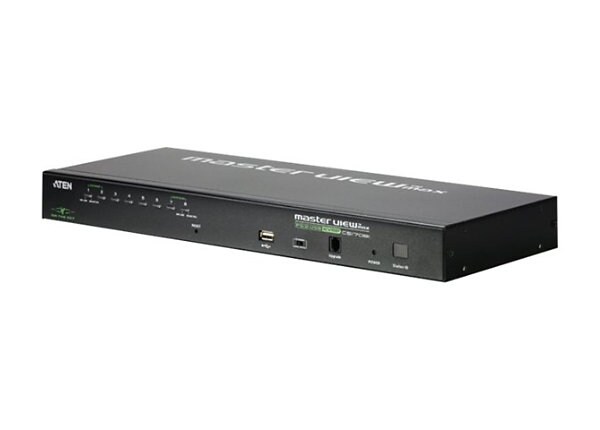 ATEN KVM on the NET CS1708i - KVM switch - 8 ports - rack-mountable