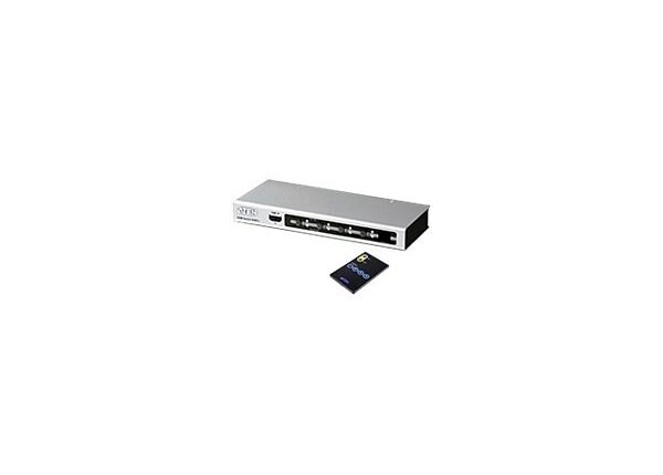 ATEN VS481A - video/audio switch - 4 ports - desktop