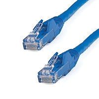 StarTech.com 7ft CAT6 Ethernet Cable Blue Snagless UTP CAT 6 Gigabit Cord/Wire 100W PoE 650MHz