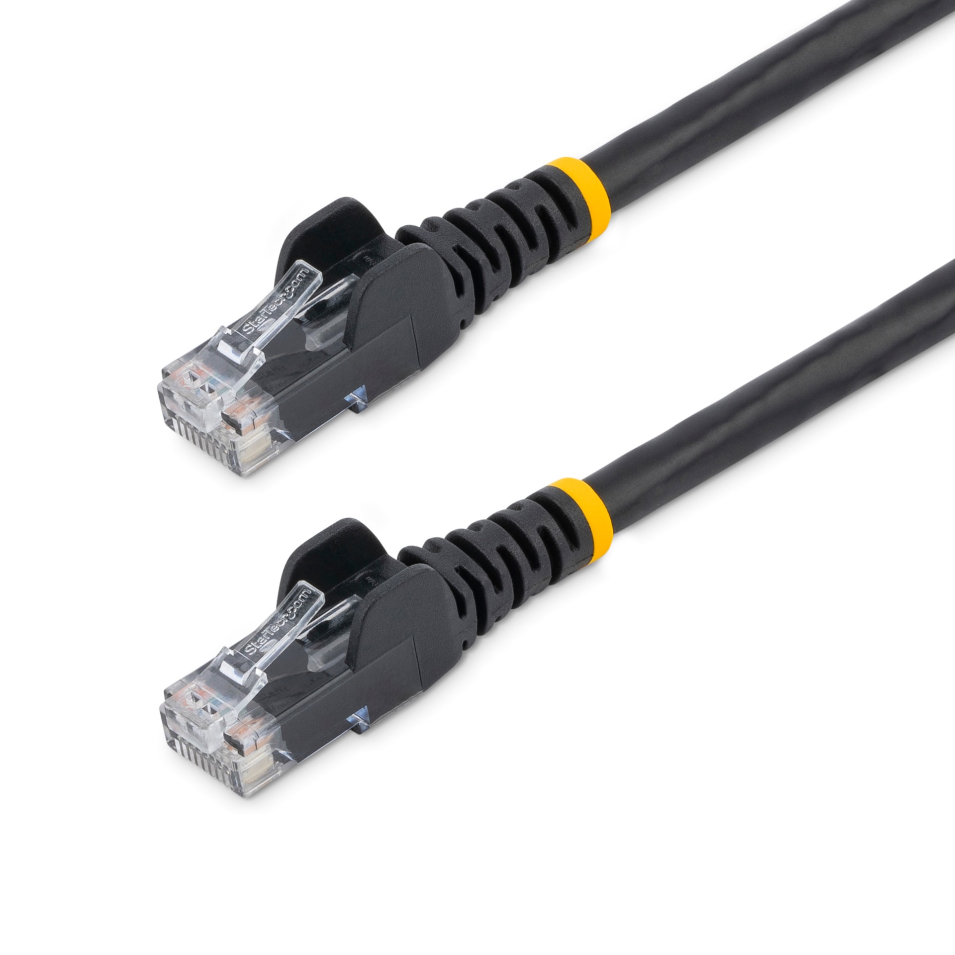 StarTech.com 7ft CAT6 Ethernet Cable - Black Snagless Gigabit - 100W PoE UT