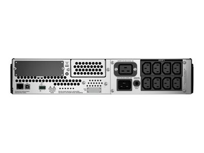 Thumbnail 3 of 5 for APC Smart-UPS, Line Interactive, 3kVA, Rackmount 2U, 230V, 8x IEC C13+1x IEC C19 outlets, SmartSlot, AVR, LCD