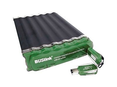BUSlink CipherShield Triple Interface AES Encrypted External Drive CDSE-1T-SU3 - hard drive - 1 TB - USB 3.0 / USB 2.0 /
