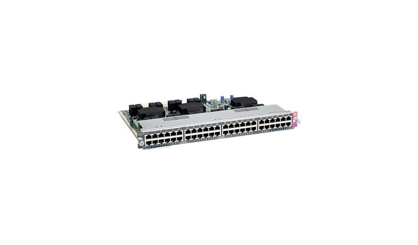 Cisco Catalyst 4500E Series Universal Line Card - switch - 48 ports - plug-in module