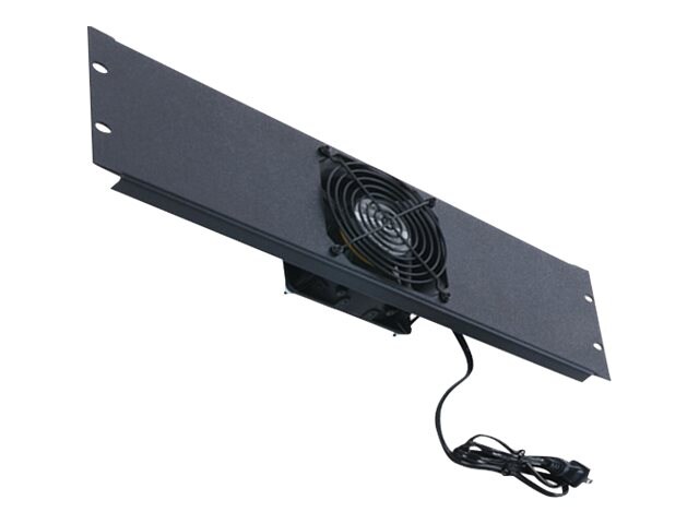 Spectrum Rack Mount Single Fan Black