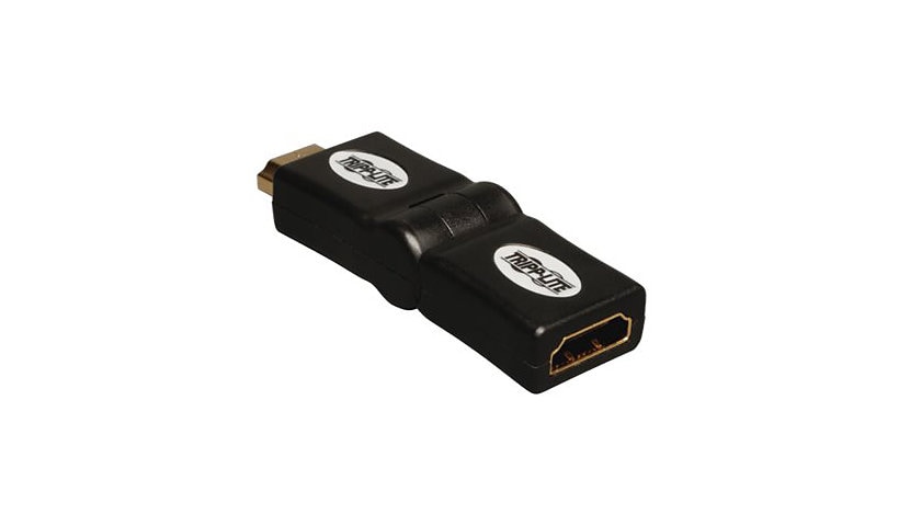 Tripp Lite HDMI Male to Female Swivel Adapter Up / Down Angled Connector M/F - HDMI adapter