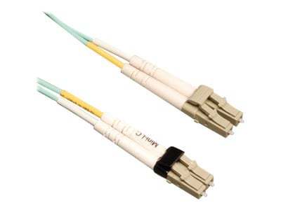 Tripp Lite 5M 10Gb Duplex Multimode 50/125 OM3 LSZH Fiber Optic Patch Cable LC/LC Aqua 16' 16ft 5 Meter - patch cable -