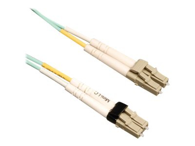 Eaton Tripp Lite Series 10Gb Duplex Multimode 50/125 OM3 LSZH Fiber Patch Cable (Mini-LC / LC) - Aqua, 5M (16 ft.) -