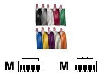 Allen Tel AT16 Series patch cable - 7 ft - black