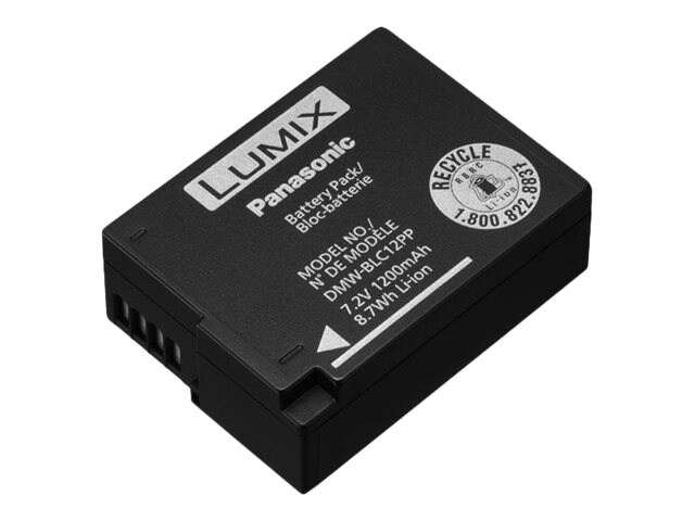 Panasonic DMW-BLC12 - battery - Li-Ion