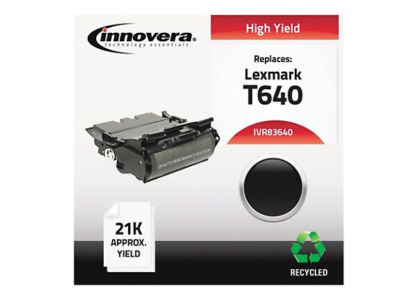 Innovera - High Yield - black - remanufactured - toner cartridge (alternative for: Lexmark 64035HA, Lexmark 64015HA,
