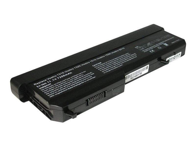 eReplacements Premium Power Products 312-0725 - notebook battery - Li-Ion - 6600 mAh