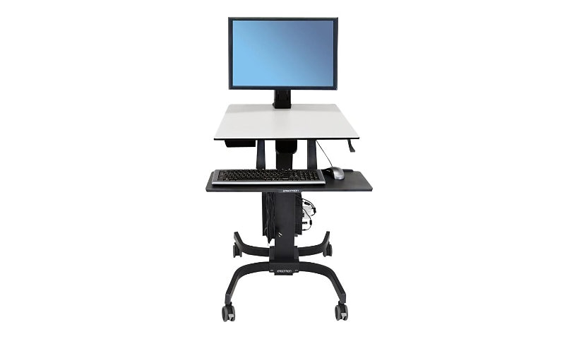 Ergotron WorkFit-C, Single HD Sit-Stand Workstation