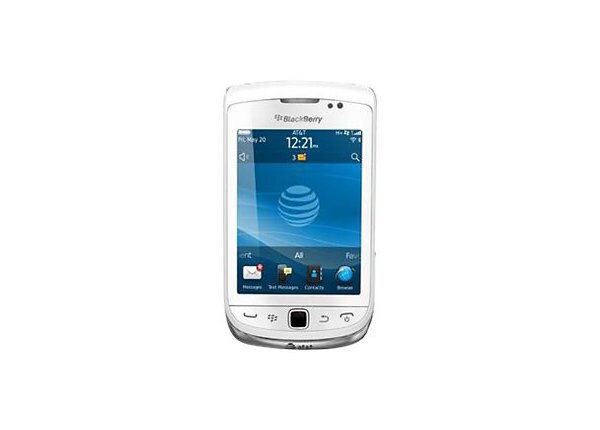 BlackBerry Torch 9810 - pure white - 3G - 8 GB - GSM - BlackBerry smartphone