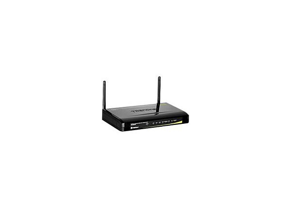 TRENDnet TEW-658BRM - wireless router - DSL modem - 802.11b/g/n - desktop